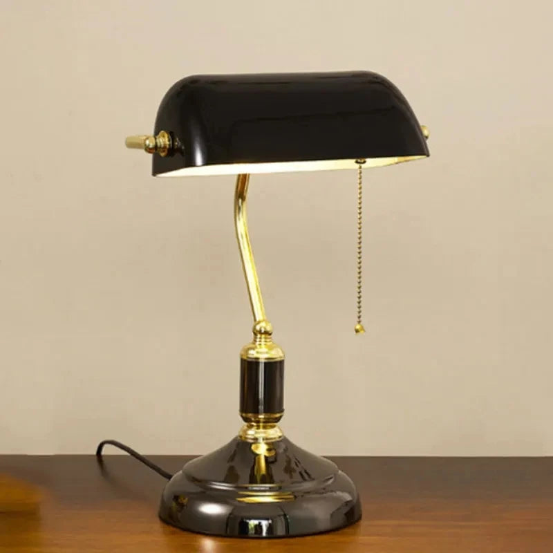 European Bank Table Lamp Retro Creative VelnoraUSA