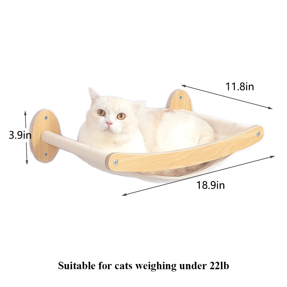 Cat Climbing Shelf Wall Mounted Four VelnoraUSA