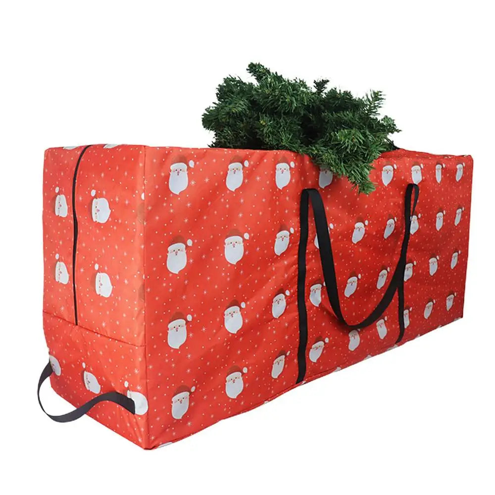 Foldable christmas tree bag 210 cm 180cm Waterproof christmas tree storage VelnoraUSA