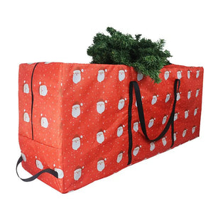 Foldable christmas tree bag 210 cm 180cm Waterproof christmas tree storage VelnoraUSA