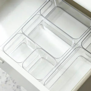 Clear Desktop Storage Organizer