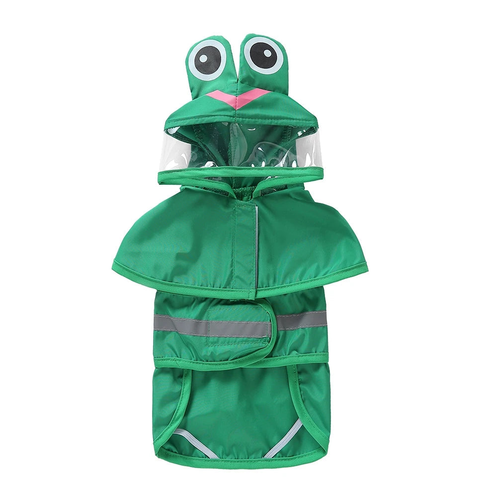 Fashionable Reflective Pet Dog Raincoat Cute VelnoraUSA