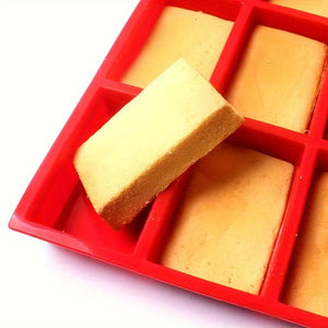 1Pc 9-Cavity Silicone Mini Loaf Pan VelnoraUSA