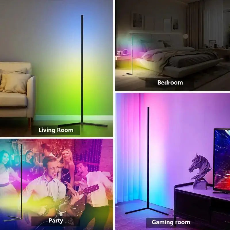 Rgb Dream Color Floor Lamp Music VelnoraUSA