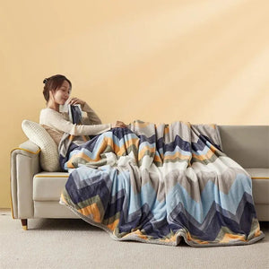 Soft Flannel Throw Blanket VelnoraUSA