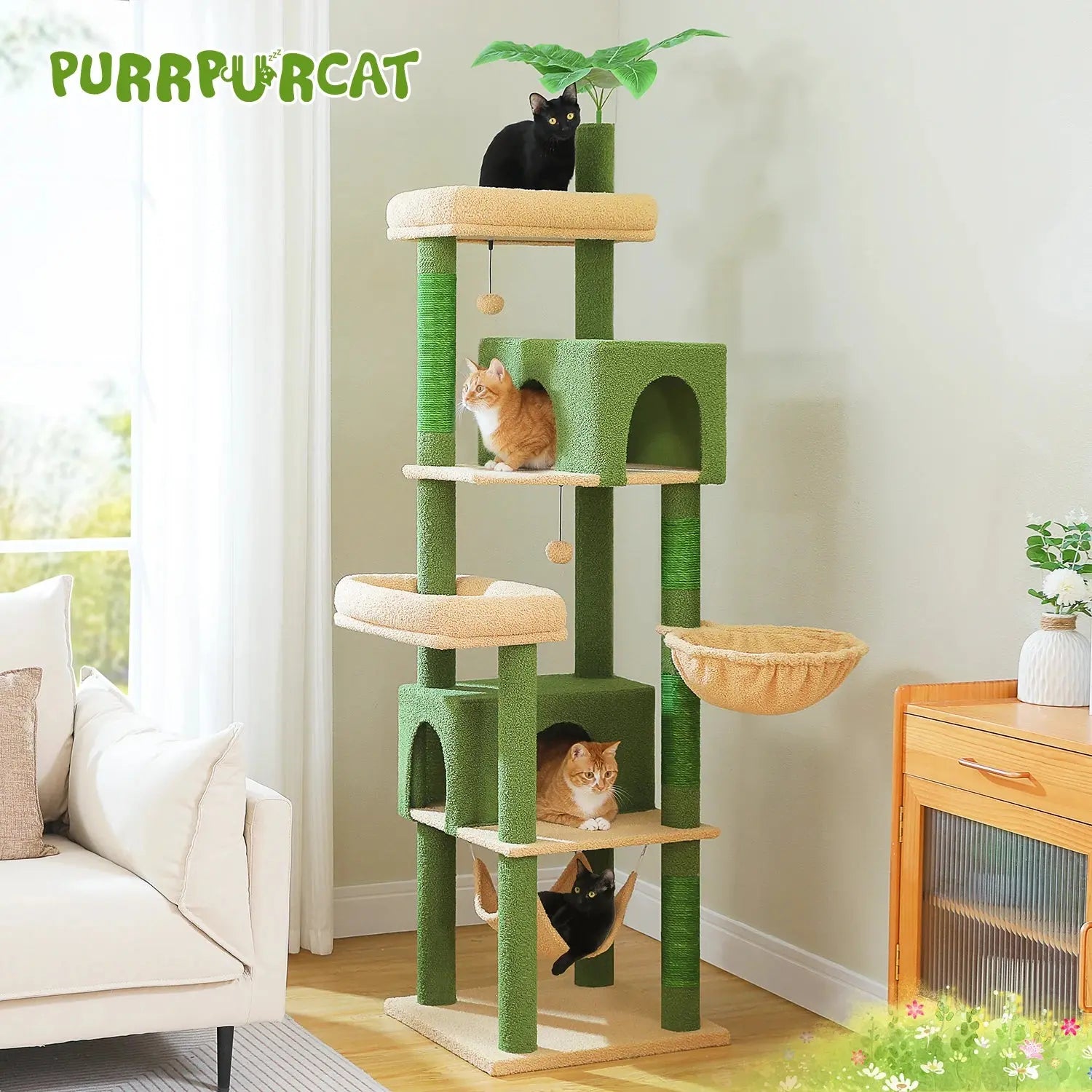 Large Multi Level Cat Tree