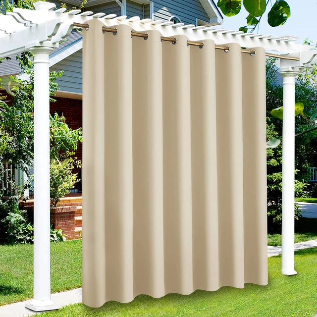Outdoor Curtains Waterproof Garden Uvexterior Curtain VelnoraUSA