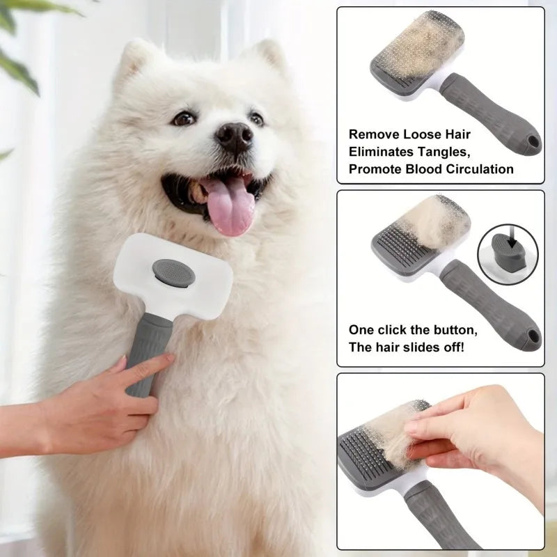 One Step Pet Grooming Brush