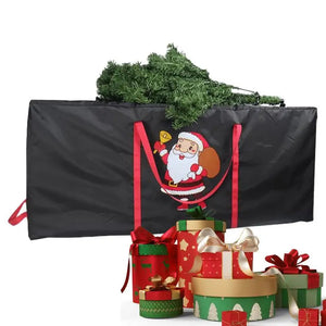 Foldable christmas tree bag 210 cm 180cm Waterproof christmas tree storage VelnoraUSA