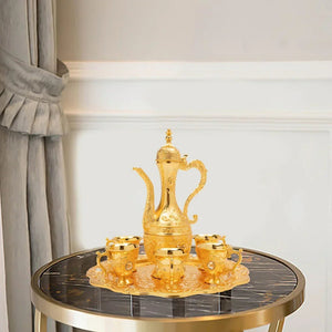 Turkish Vintage Style Coffee Pot Set VelnoraUSA