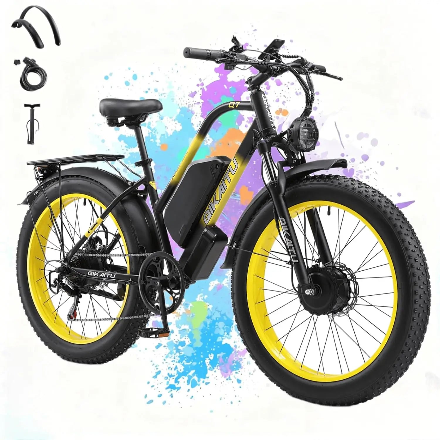 Dual Motor Electric Bike