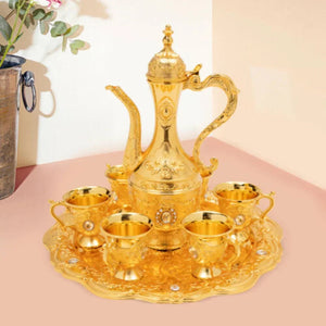 Turkish Vintage Style Coffee Pot Set VelnoraUSA