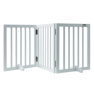 Freestanding Foldable Dog Gate