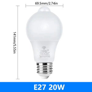 Led Pir Motion Sensor Led Bulb VelnoraUSA