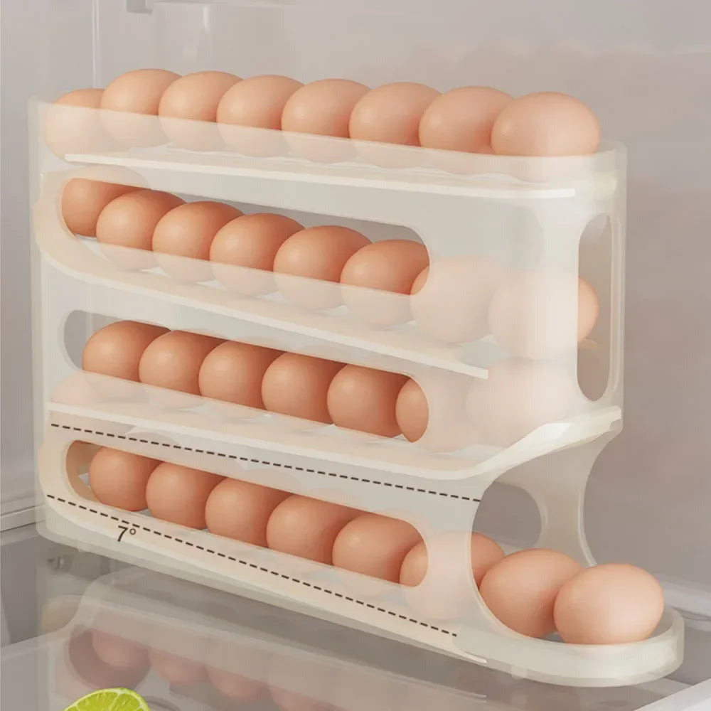 Rolling Refrigerator Egg Holder