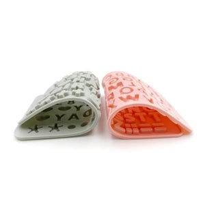 2Pcs Reusable Silicone Letter Number Molds VelnoraUSA