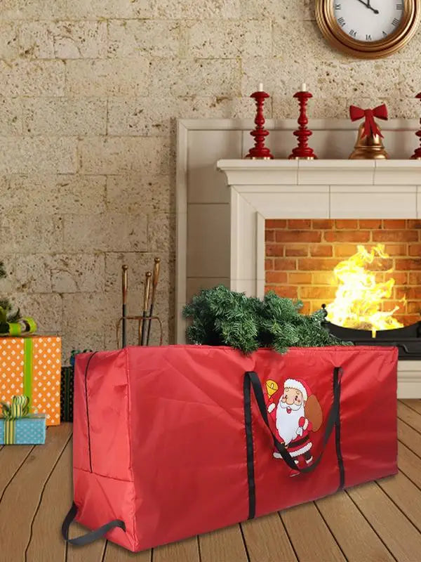 Foldable christmas tree bag 210 cm 180cm Waterproof christmas tree storage VelnoraUSA