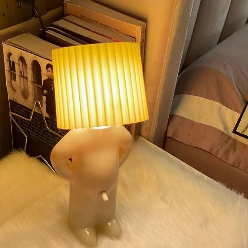 Claeted Naughty Boy Creative Table Lamp VelnoraUSA