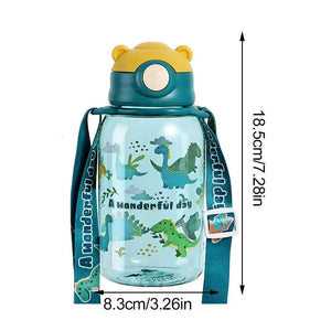 Cute Kids Water Bottle Straw Free VelnoraUSA