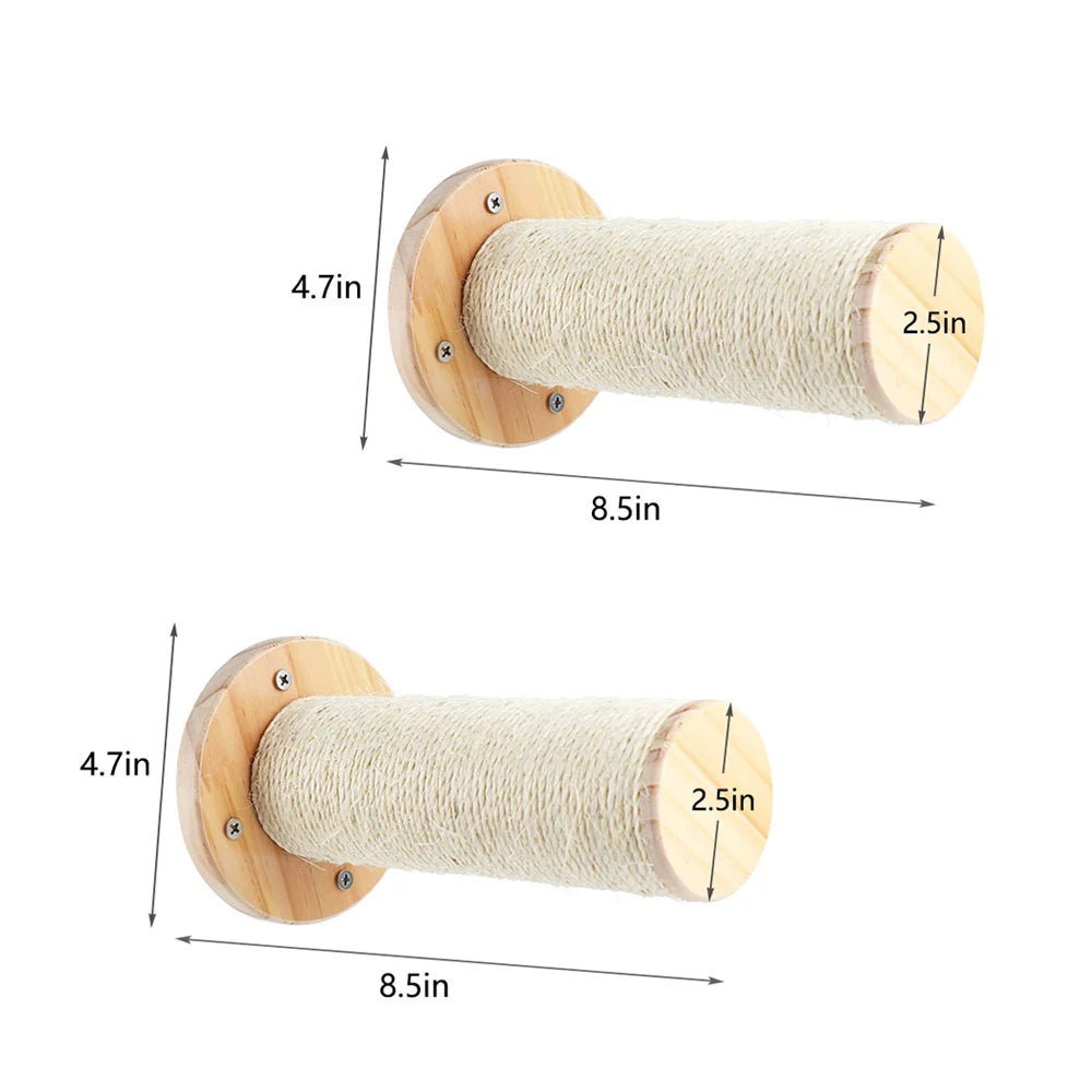 Cat Climbing Shelf Wall Mounted Four VelnoraUSA