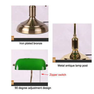 European Bank Table Lamp Retro Creative VelnoraUSA